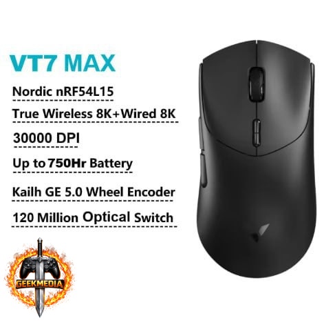 Mouse Gamer Sem Fio Rapoo VT7 MAX