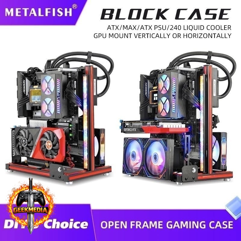 Gabinete de Bancada Metalfish Block Case
