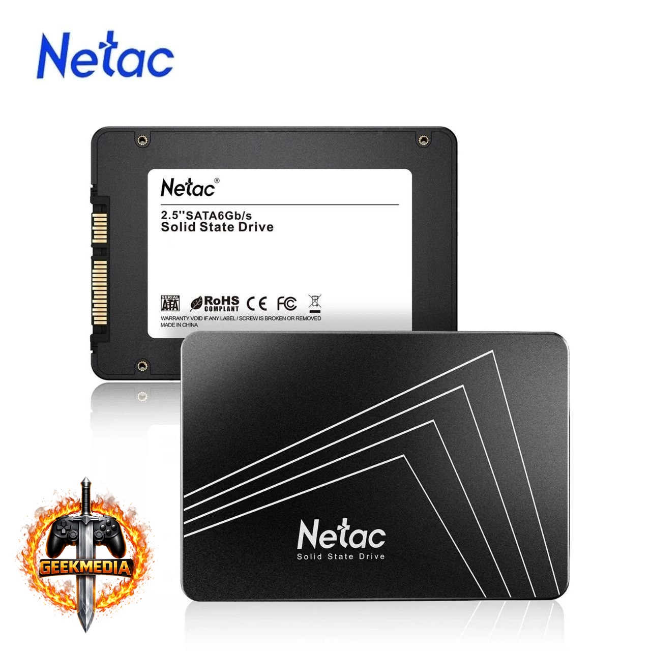 SSD Netac Sata 512GB