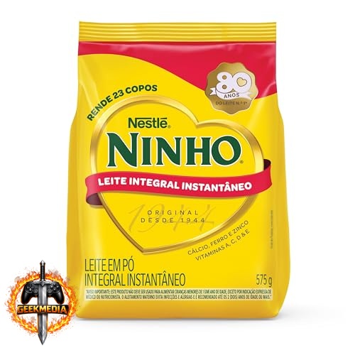 Leite em Pó Ninho Integral Instantâneo Sachê 575g