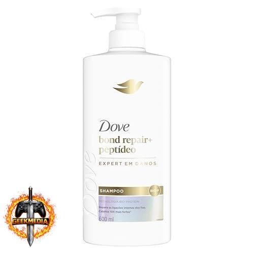 Dove Shampoo Bond Intense Repair  Peptídeo 600ml Pump