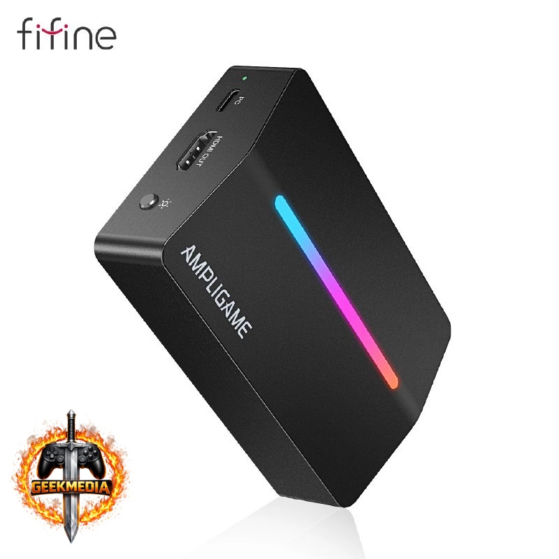 Placa de Captura de Vídeo Fifine 4K HDMI