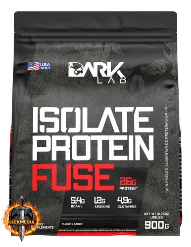 Whey Isolate Protein Fuse 900g Dark Lab Sabor Baunilha