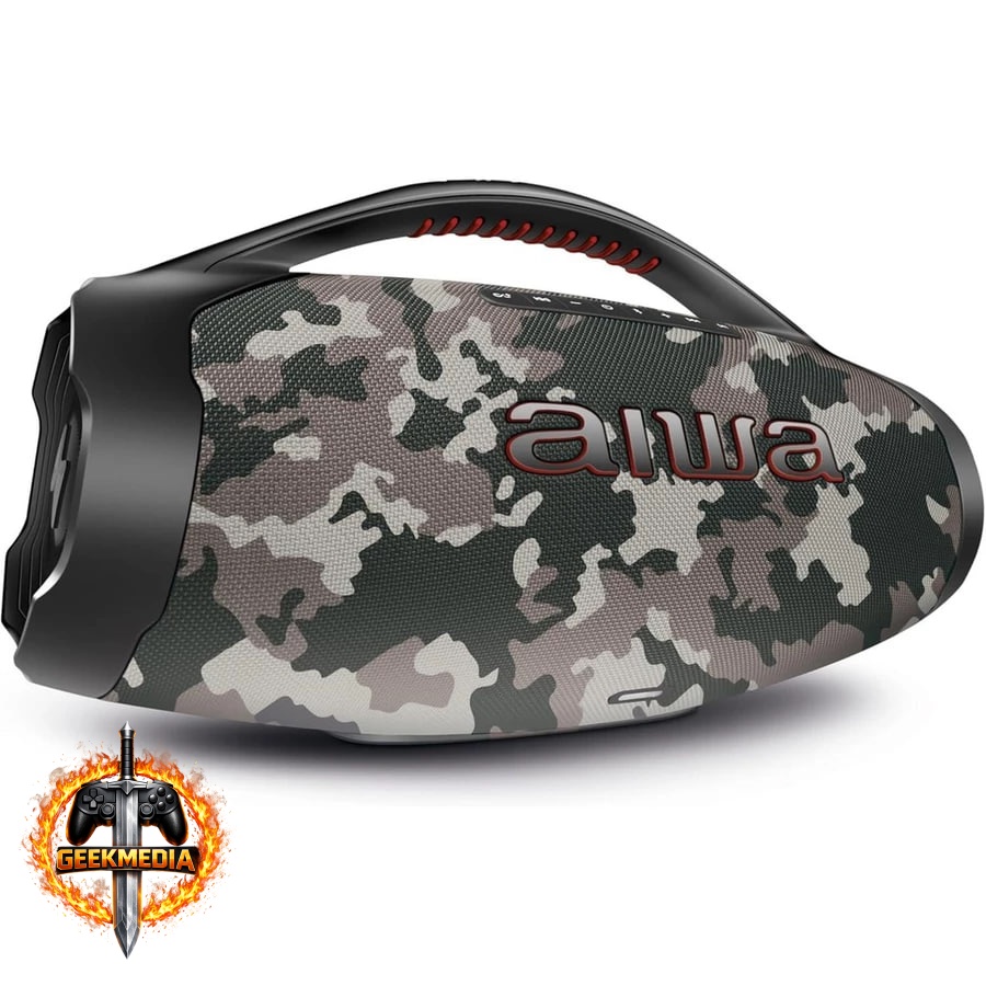 Caixa de Som Bluetooth AIWA Boombox BBS-01BG 200W