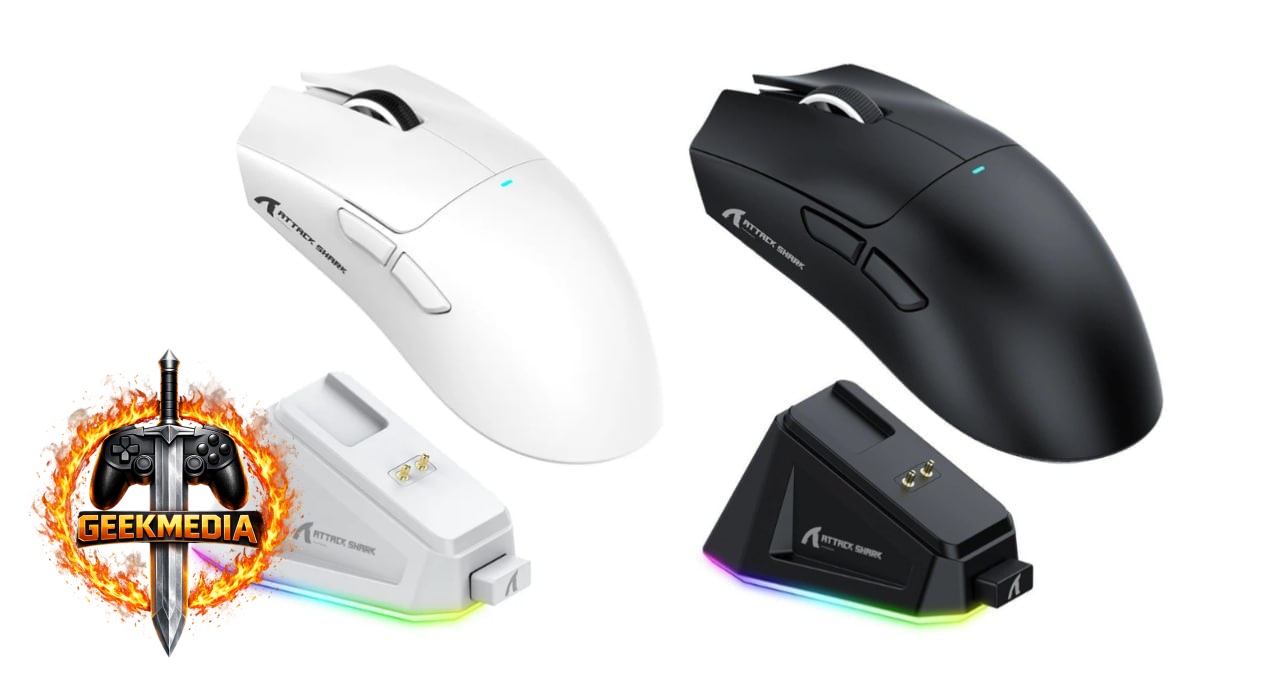 Mouse Sem Fio Attack Shark X11 com Dock