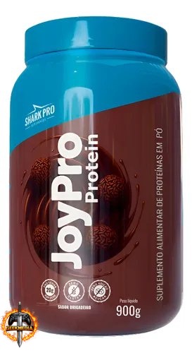 Whey Protein Joypro Pote 900g Sabor Brigadeiro Shark Pro