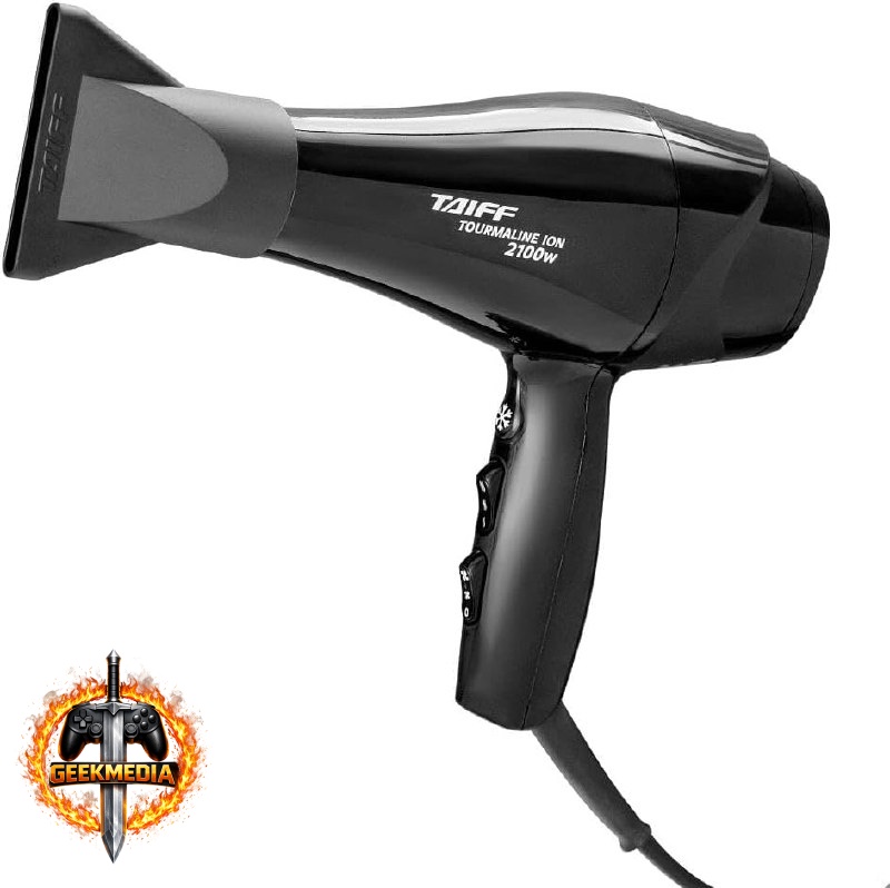 Secador de Cabelo Taiff Tourmaline 2100W - Preto