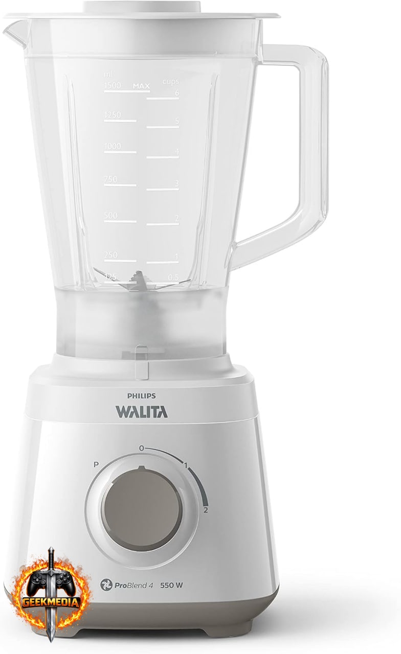 Liquidificador Philips Walita Daily 2L 550W - Branco