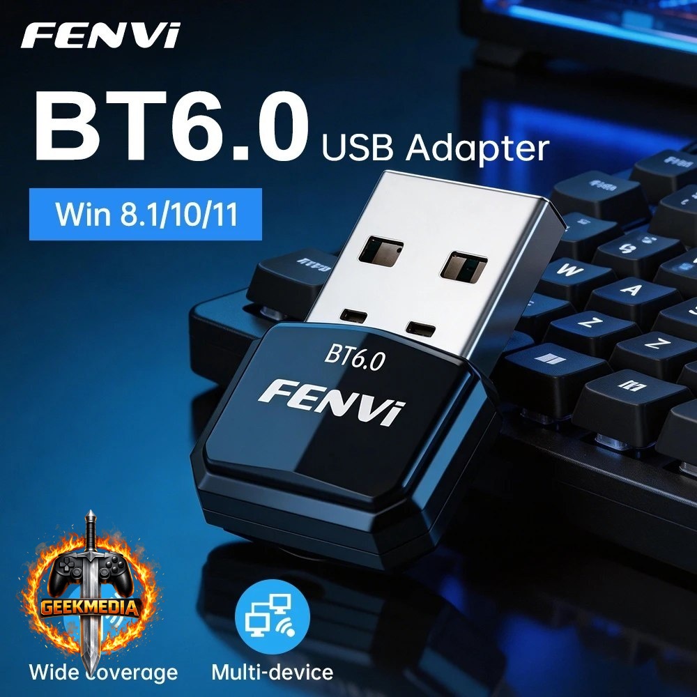 5x Adaptador USB Bluetooth 6.0 FENVI