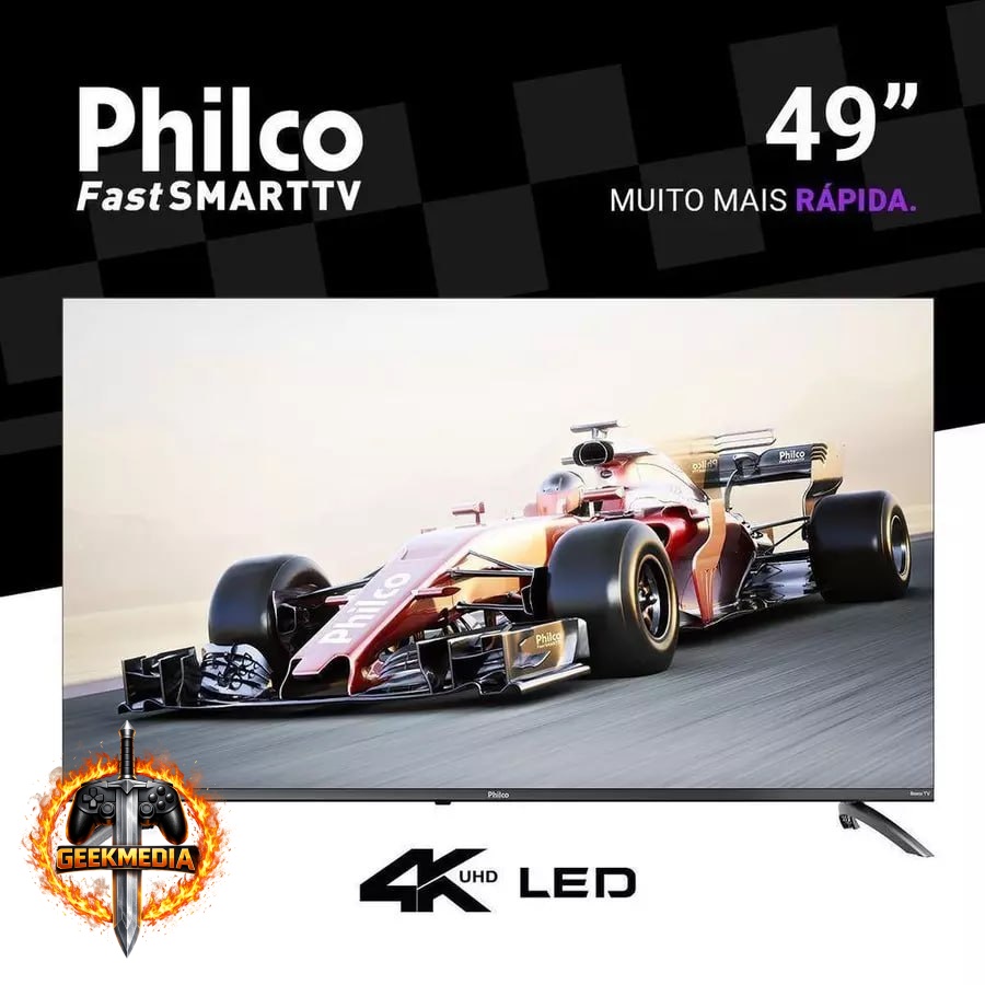 Smart TV Philco P49CRA 49" UHD 4K DLED