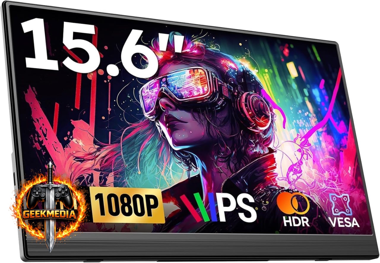 Monitor Portátil Bettdow 15,6'' FHD 1080P