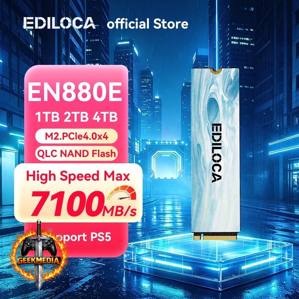 SSD NVME EDILOCA EN880E 1TB Gen4