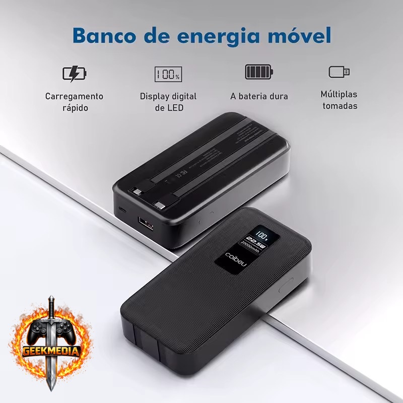 Power Bank Coibeu 10.000mAh/20.000mAh 23W
