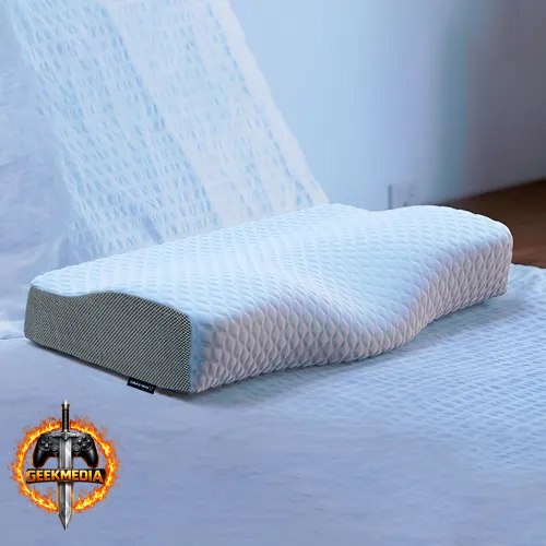 Travesseiro Cervical Nasa Coluna Relax Carvão Ativado