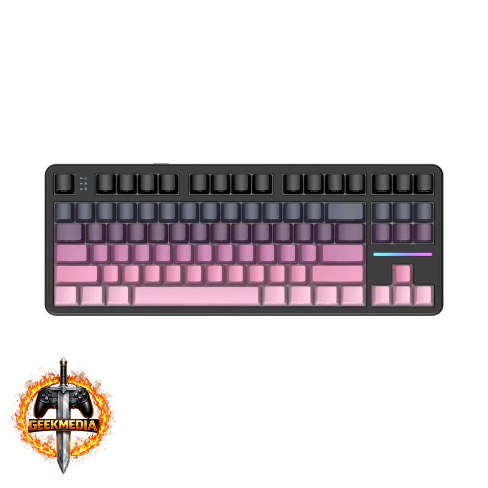 Teclado Sem Fio Mecânico Gamer Attack Shark X87