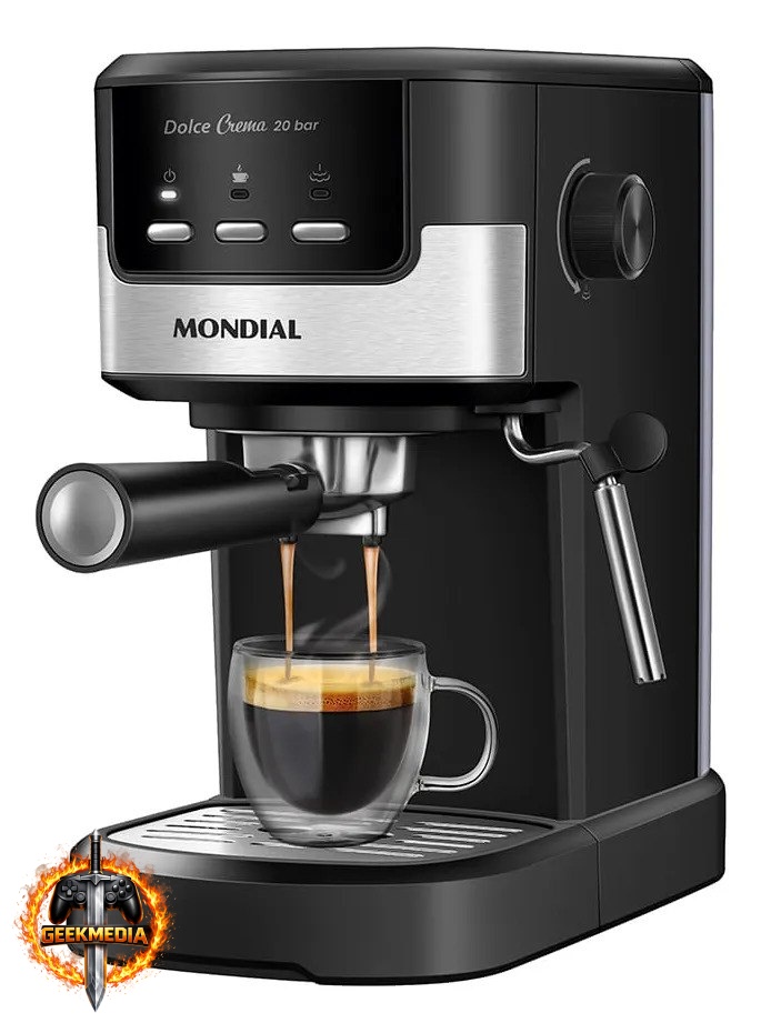 Cafeteira Espresso Dolce Crema 20 Bar Mondial