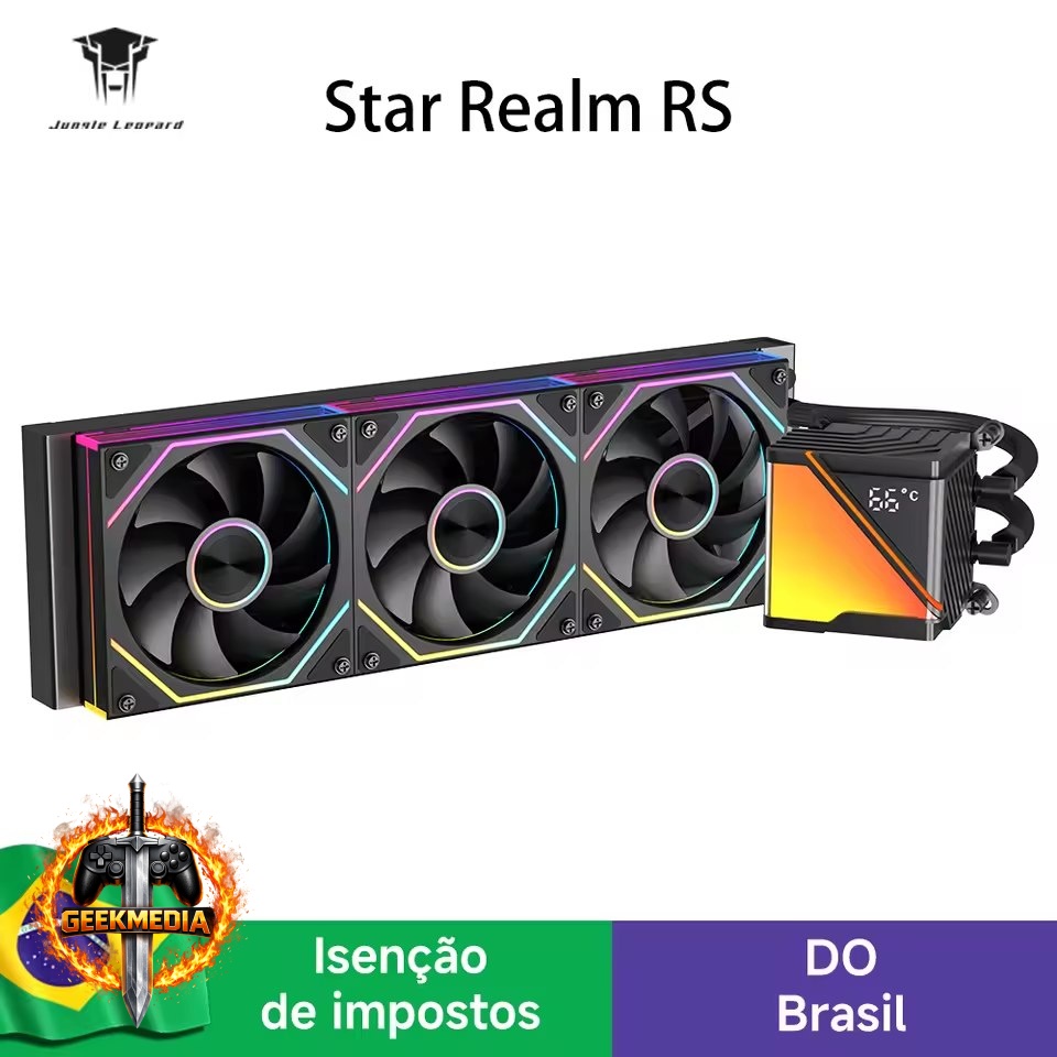 Water Cooler Jungle Leopard Star Realm RS LCD aRGB