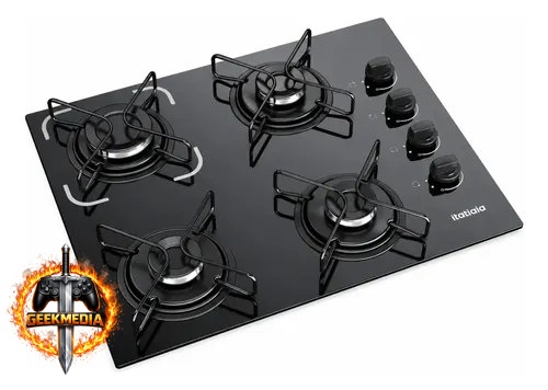 Cooktop Itatiaia Essencial 4 Bocas Preto