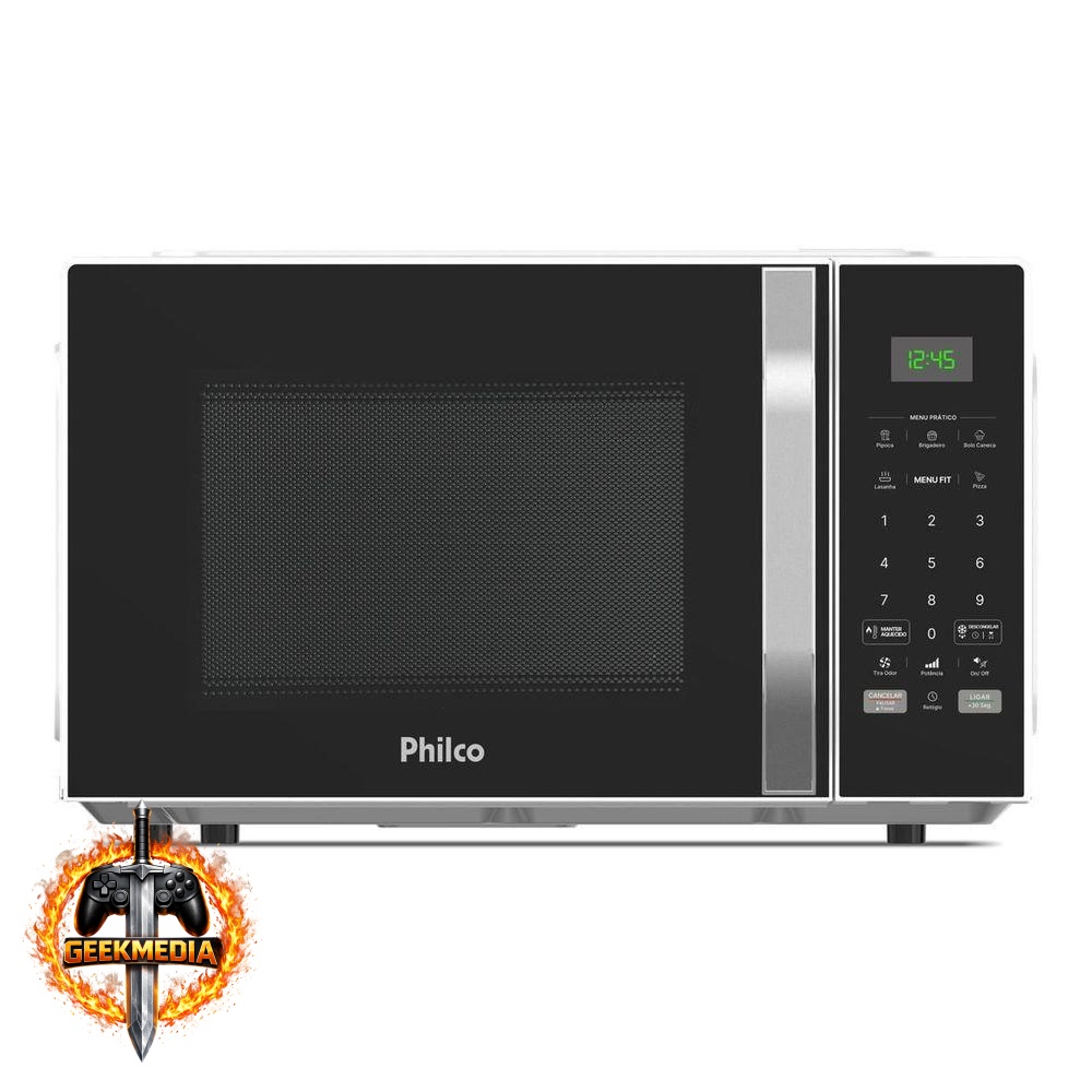 Micro-ondas 25L Philco Função Tira Odor PM27 110V