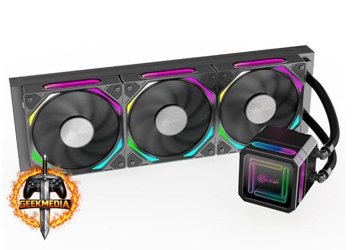 Water Cooler Gamer Kalkan Delta 360 Wireless ARGB Preto