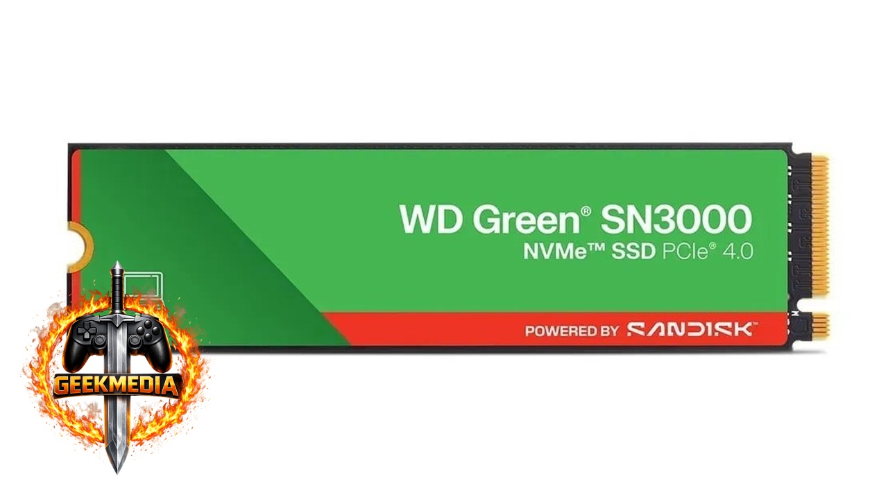 SSD 1TB M.2 NVMe PCIe 4.0 Western Digital Sn3000