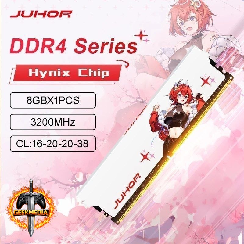 Memória RAM JUHOR DDR4 8GB 3200MHz CL16