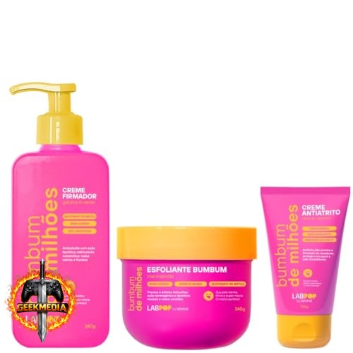 Kit Cuidado Completo Bumbum de Milhões LabPop by Labotrat