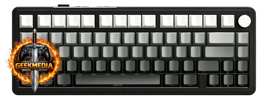 Teclado Mecânico Gamer Sem Fio Attack Shark X85 75%