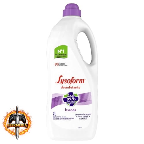 Lysoform Lavanda, Desinfetante Líquido, 2L