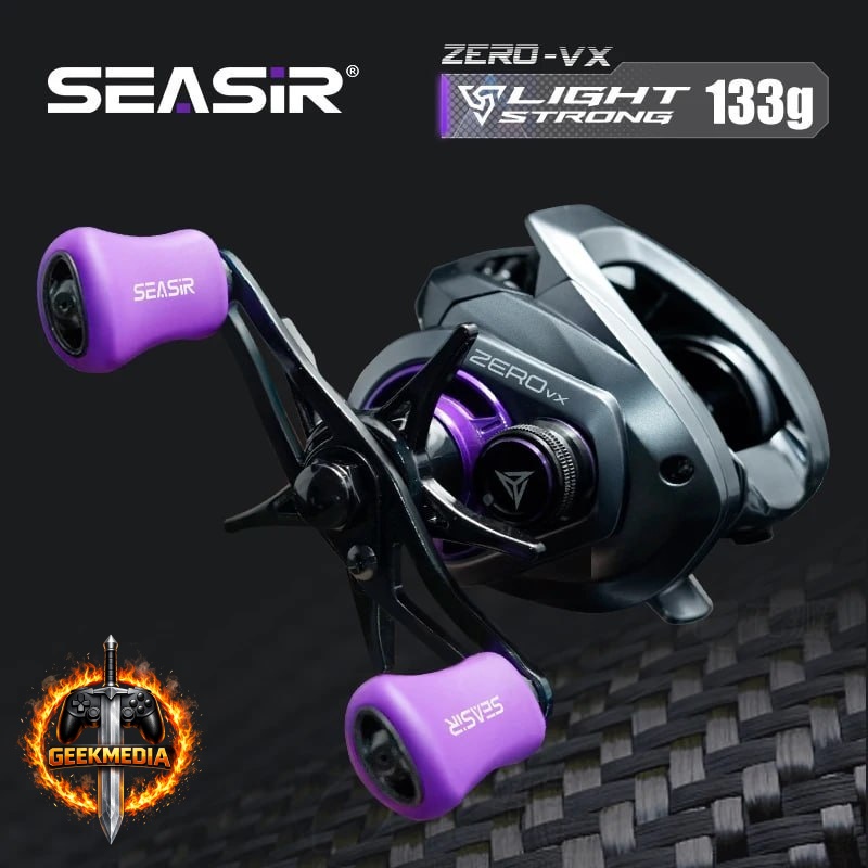 Carretel de Pesca Seasir Zero-Vx Bfs Baitcasting Ultraleve
