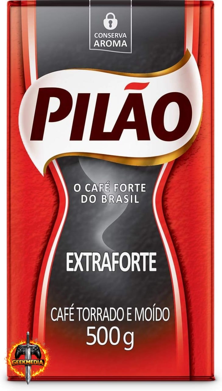 Café Pilão Torrado e Moído Extraforte Vácuo 500g
