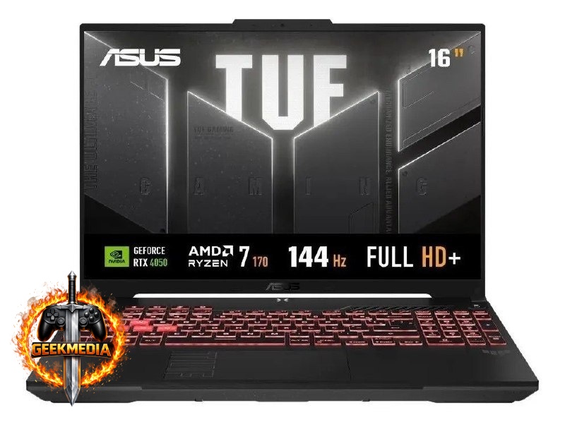 Notebook ASUS TUF Gamer A16 RTX 4050