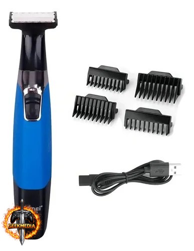 Barbeador Elétrico Kemei 1910 Removedor Pelos