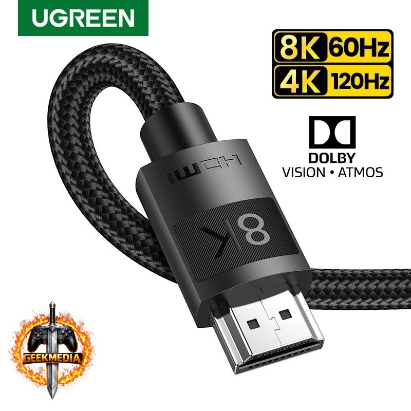 Cabo HDMI 2.1 4K 8K 48Gbps UGREEN 1M