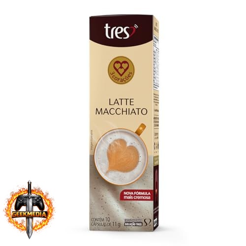 3x Cápsula Latte Macchiato TRES