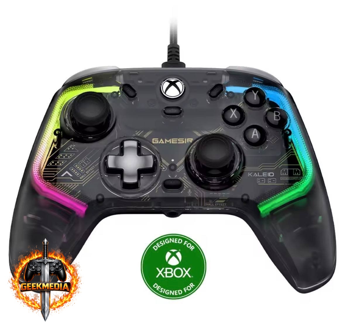 Controle GameSir Kaleid com Fio para Xbox