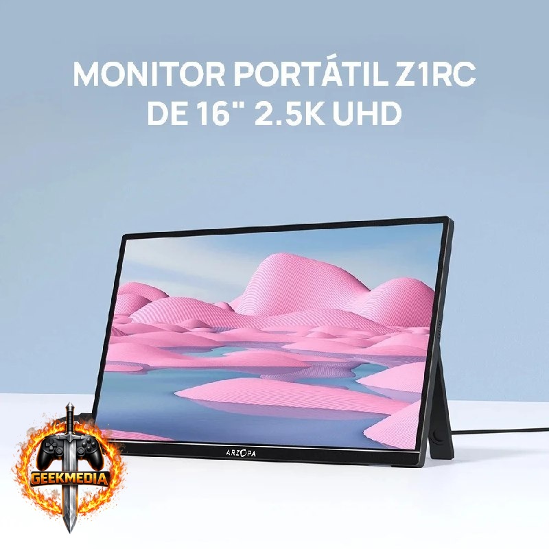 Monitor Portátil ARZOPA Z1RC QHD 16" 2K IPS