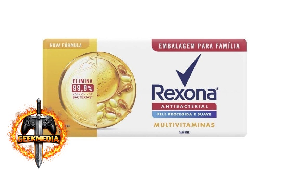 Rexona Sabonete Em Barra Multivitaminas 84G 6 Barras