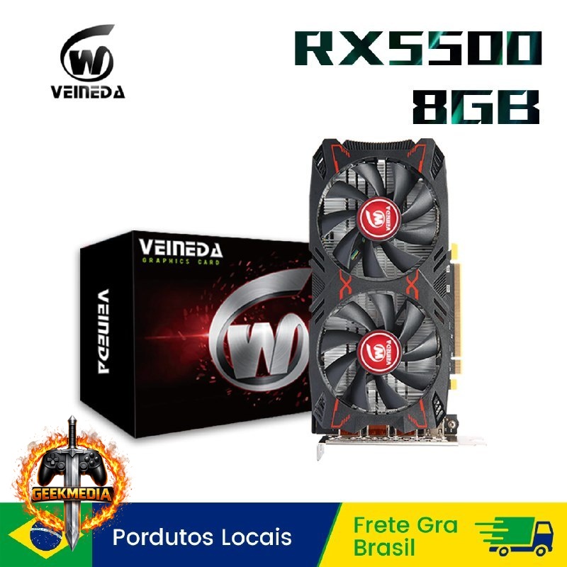 Placa de Vídeo Veineda RX 5500 8GB GDDR6