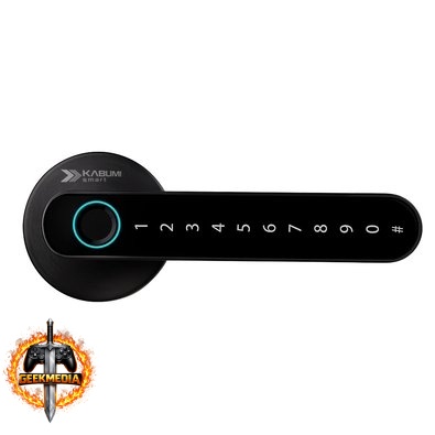 Fechadura Digital KABUM! smart Slim, Preta