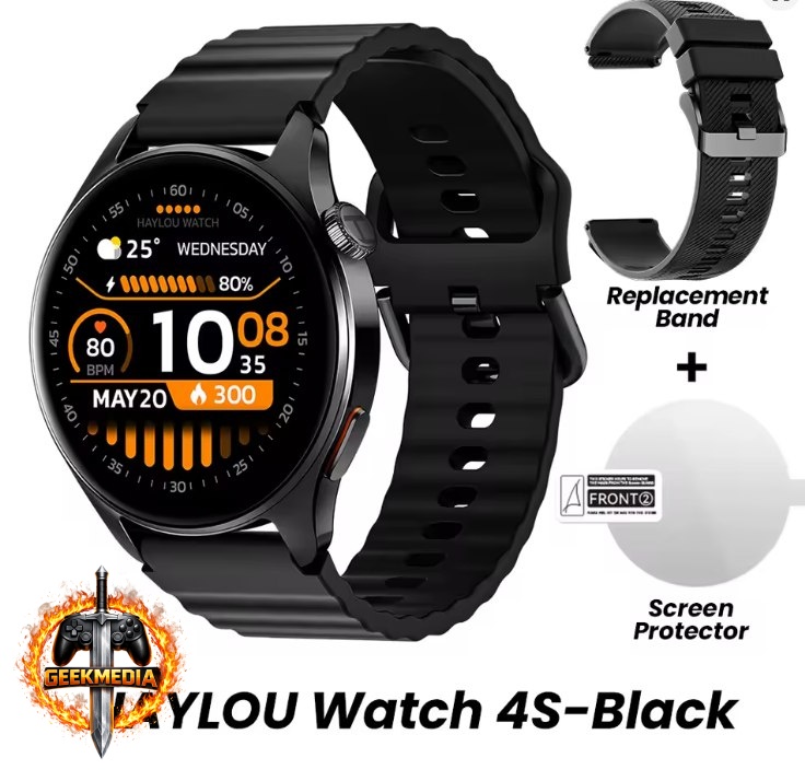 Relógio Inteligente HAYLOU 4S HF012 AMOLED GPS