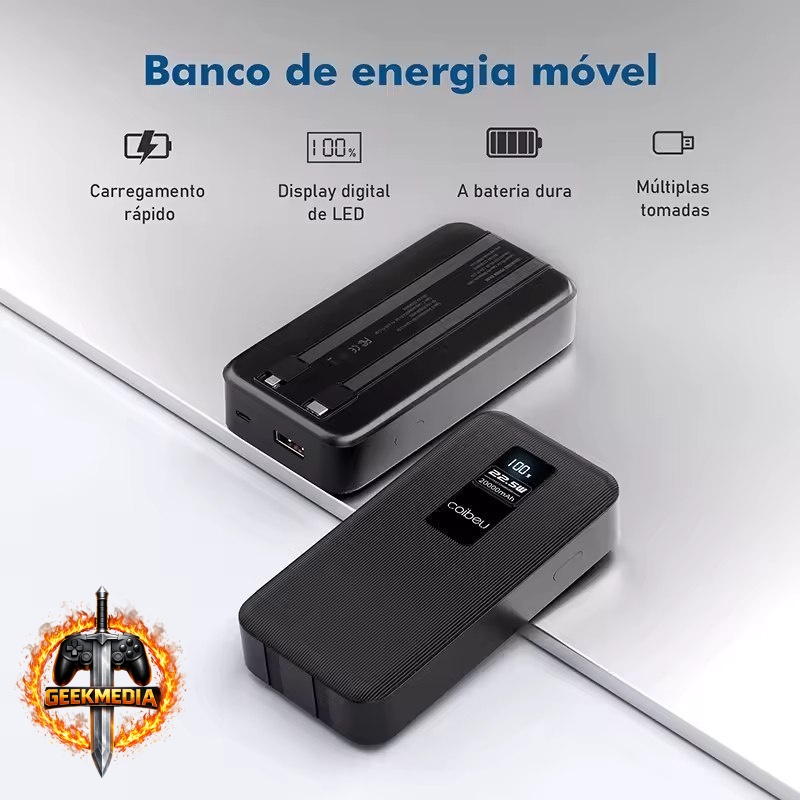 PowerBank Coibeu 10.000mAh/20.000mAh 23W