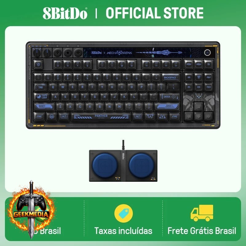 Teclado Gamer Mecânico 8BitDO Mecha BREAK