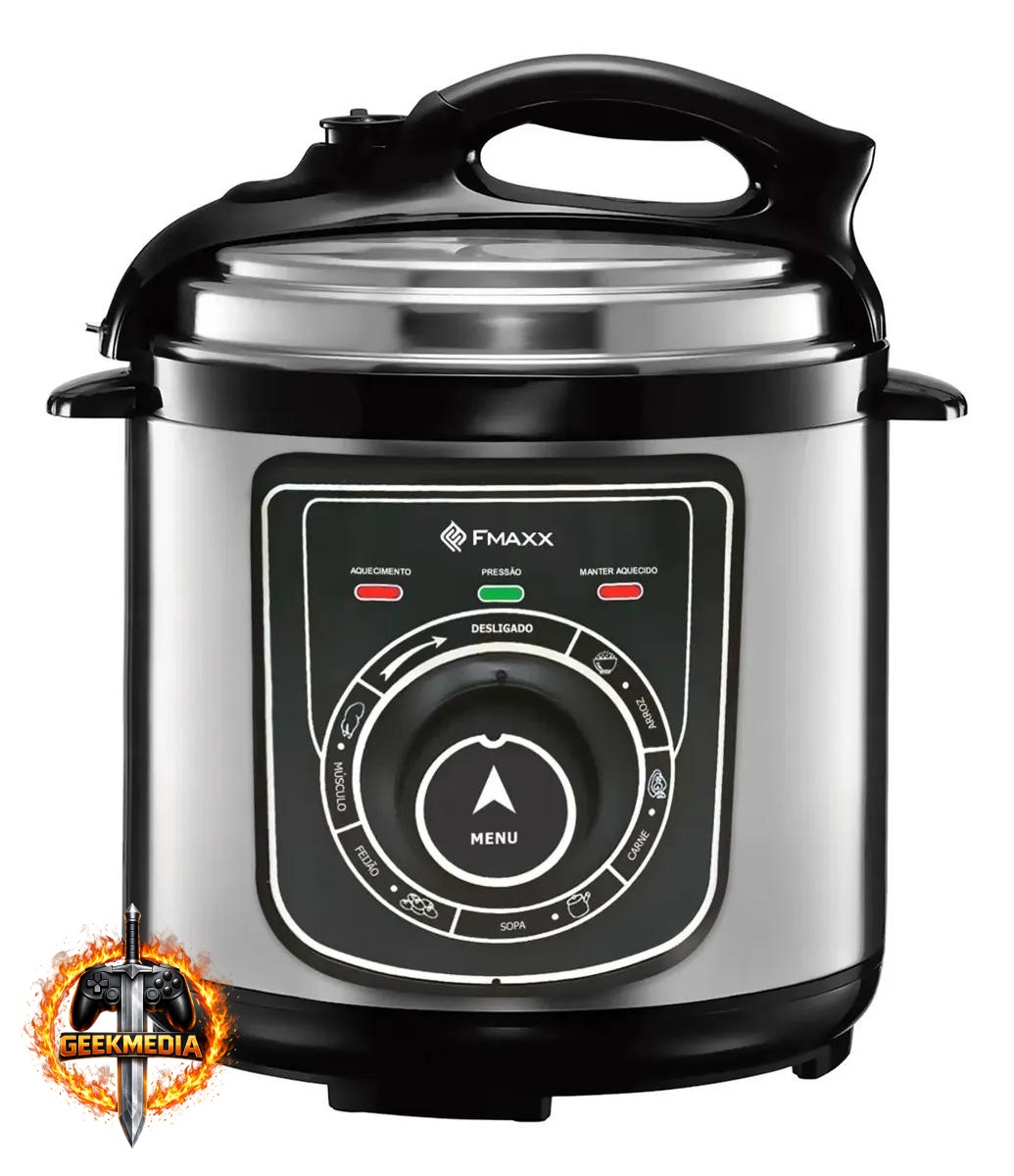 Panela de Pressão Elétrica Fmaxx Chef 4L 800W