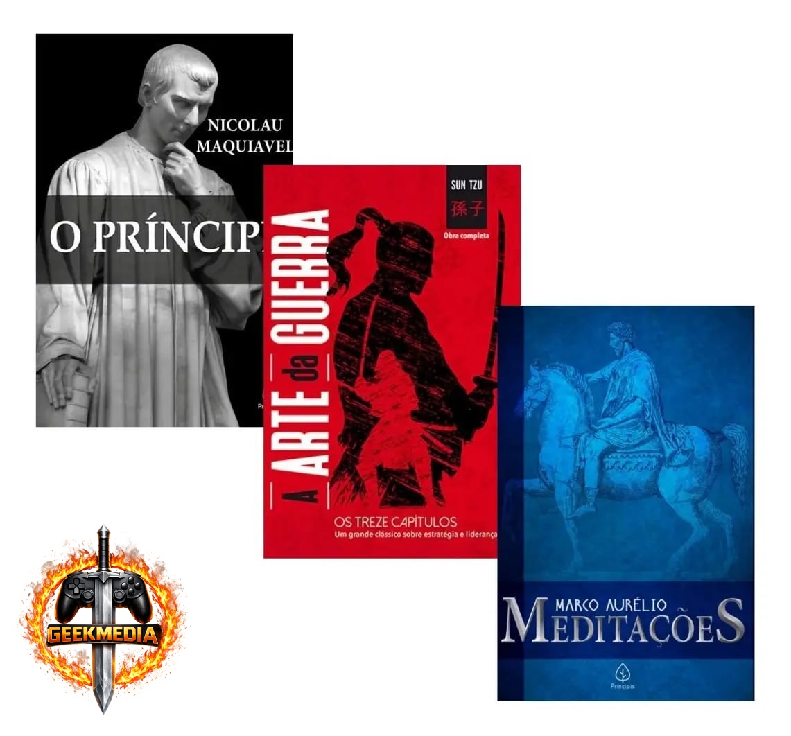 Combo A Arte Da Guerra  O Príncipe  Meditações