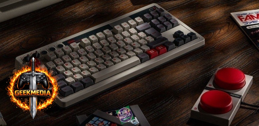 Teclado Mecânico Retrô sem fio 8BitDo