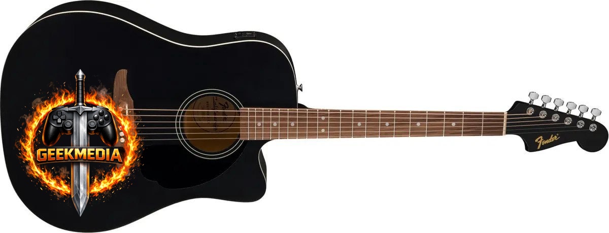 Violão Fender California Debut Redondo-ce Black