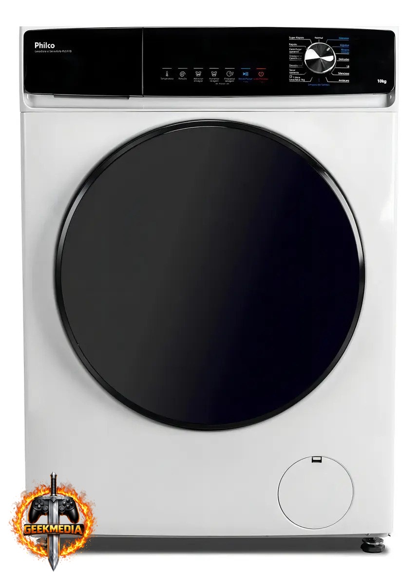 Lava e Seca Philco Smart Invertplus 10kg Branco 127V