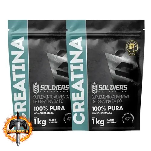 Creatina 2kg Monohidratada 100% Pura - Soldiers Nutrition