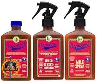 Lola From Rio Kit Rapunzel - Shampoo Tônico Milk Spray